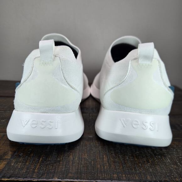 NEW Vessi Everyday Move Slip On Mens Size 14 Waterproof Shoe Sneaker Polar White main image 9